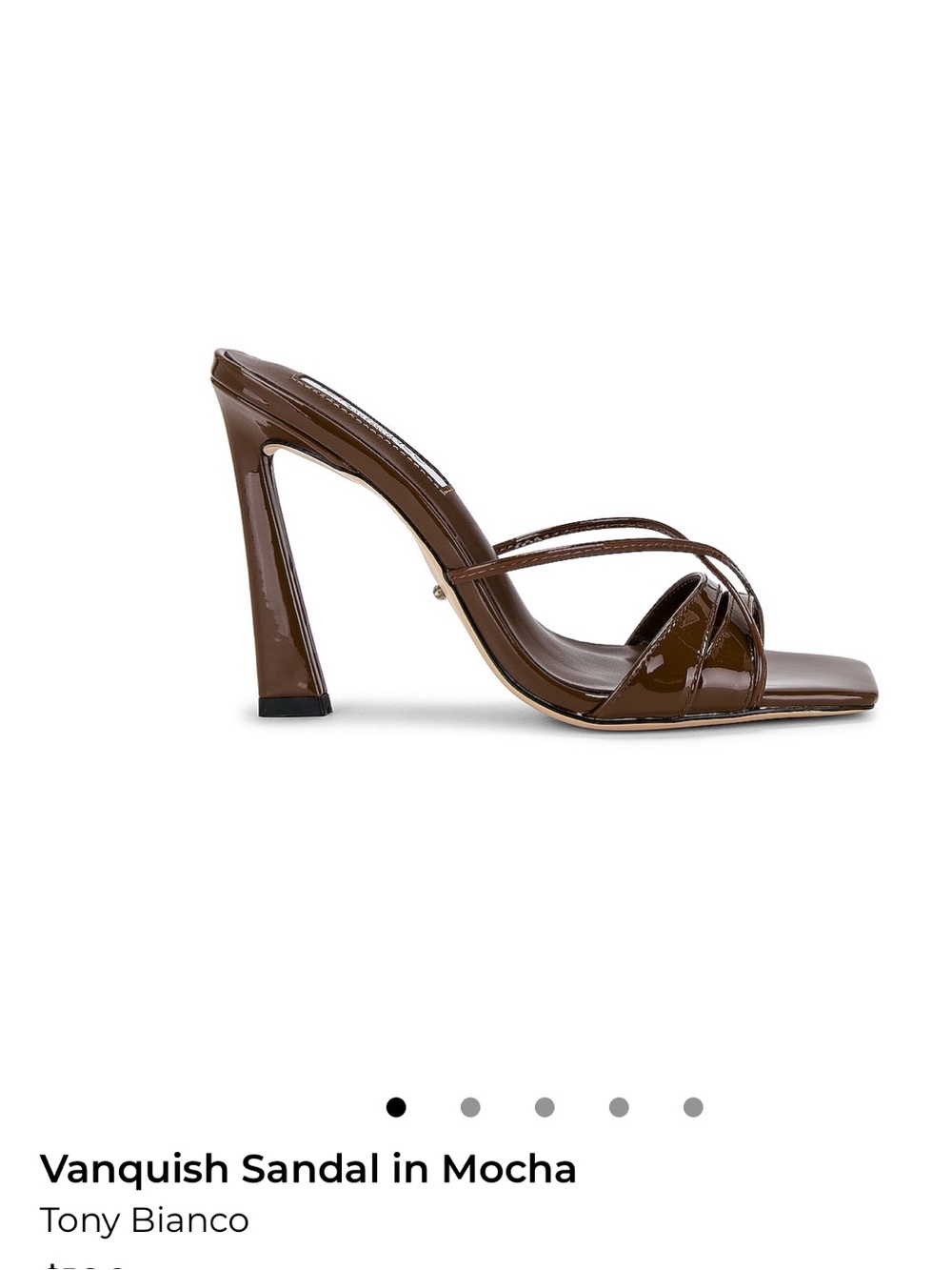 Vanquish Sandal in Mocha Tony Bianco